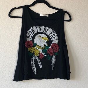 Four Girls cropped top